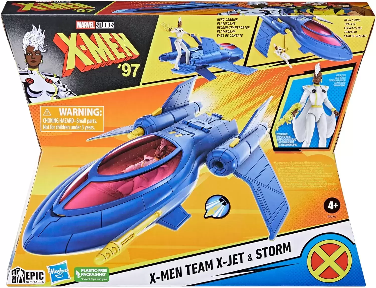 Epic Heroe Series - X-MEN \'97 - X-Team X-Jet & Storm