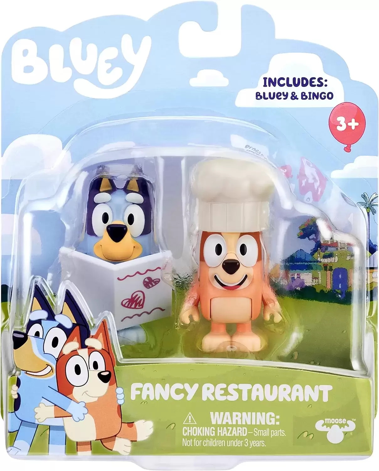 Bluey Figures & Playsets - Fancy Restaurant