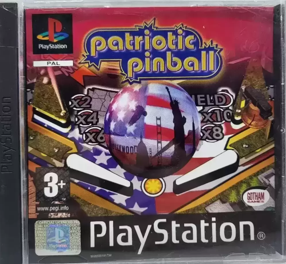Jeux Playstation PS1 - Patriotic Pinball