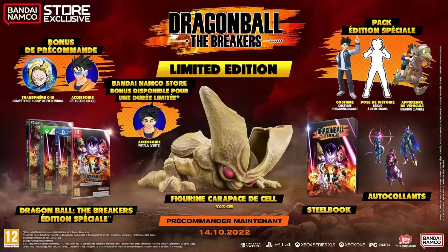 PS4 Games - Dragon Ball: The Breakers - Limited Edition