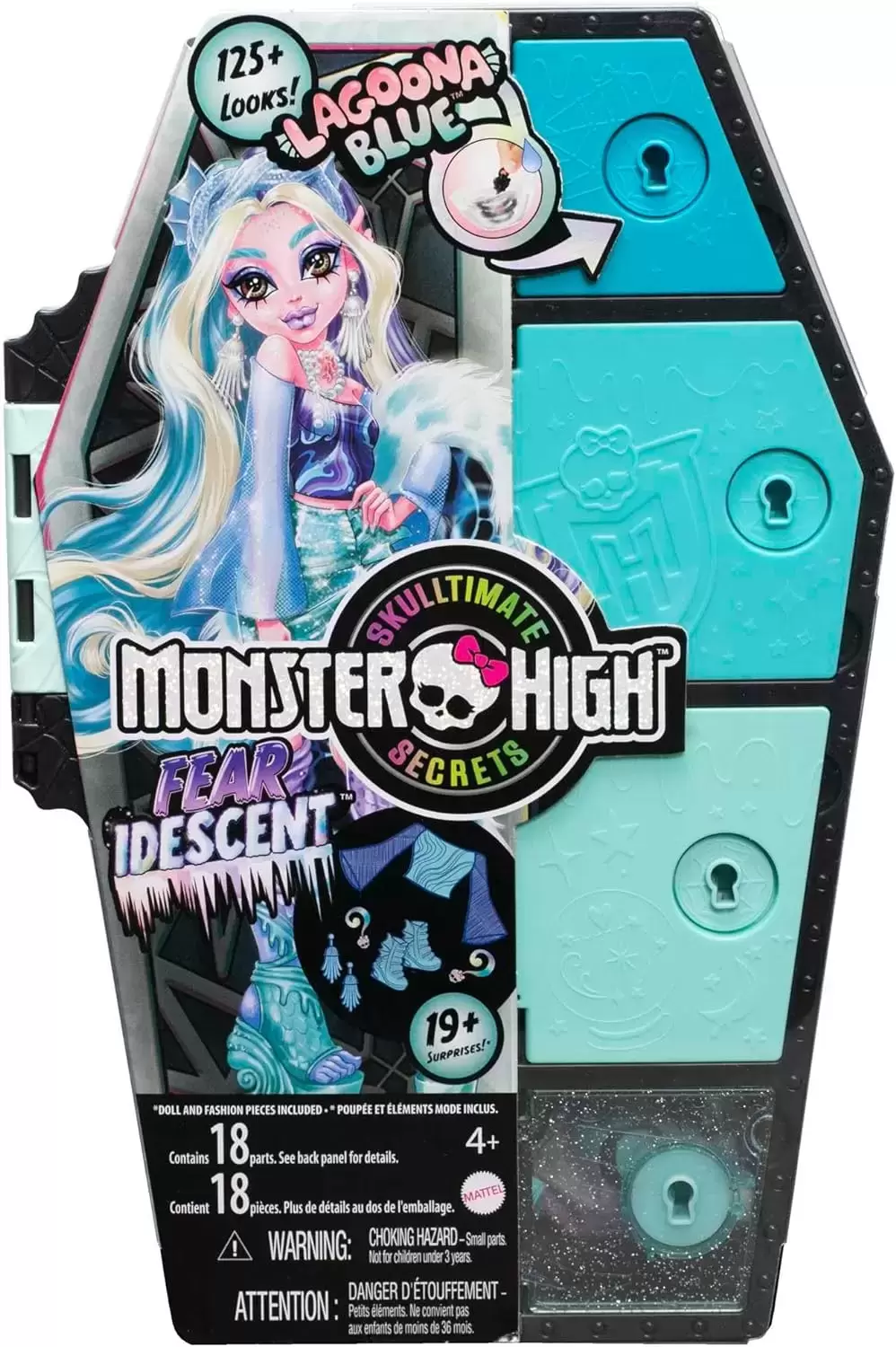 Monster High Dolls - Lagoona Blue Skulltimate Secrets - Fear Idescent