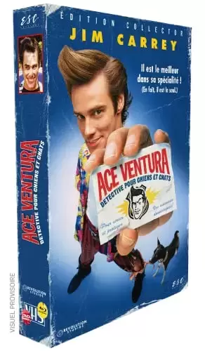 Autres Films - Ace Ventura : Détective pour Chiens et Chats [Édition Collector limitée ESC VHS-Box-Blu-Ray + DVD + Goodies]