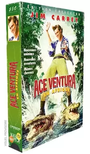 Autres Films - Ace Ventura en Afrique [Édition Collector limitée ESC VHS-Box-Blu-Ray + DVD + Goodies]