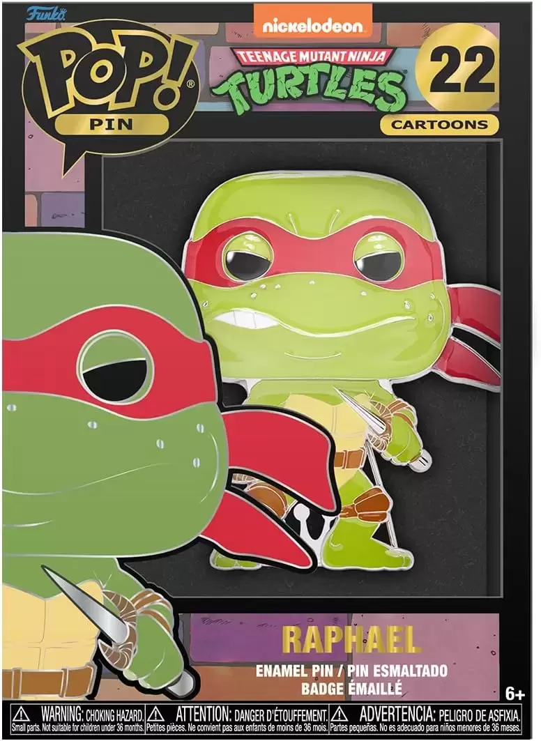 POP! Pin Cartoons - TMNT - Raphael