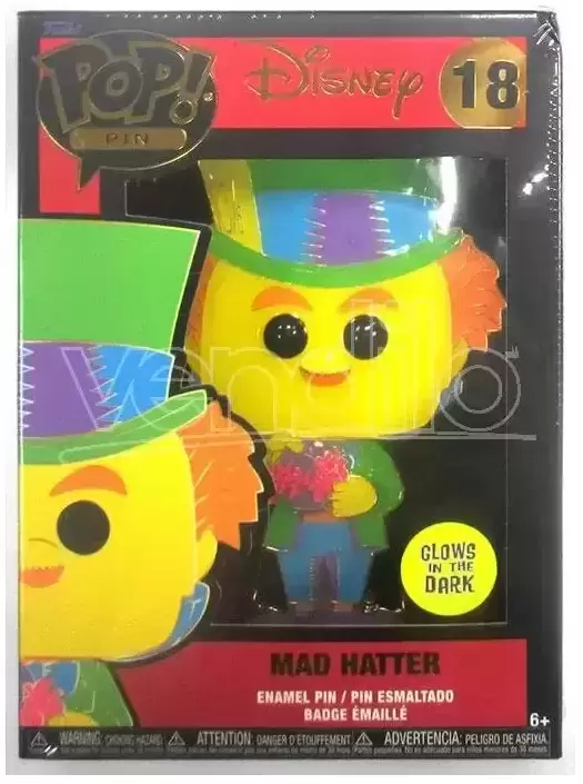 POP! Pin Disney - Mad Hatter (GITD)