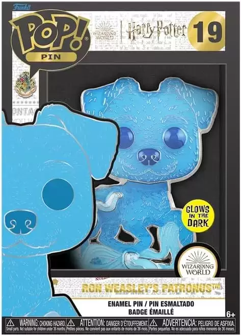 POP! Pin Harry Potter - Ron Weasley Patronus (GITD)