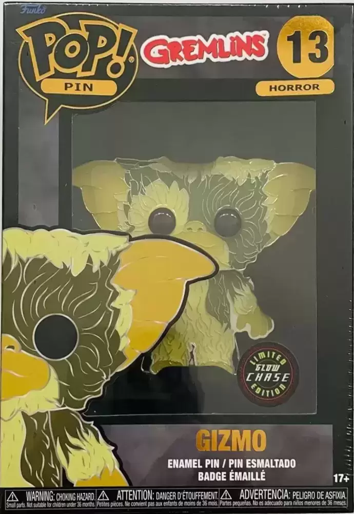 POP! Pin Horror - Gremlins - Gizmo (CHASE GITD)