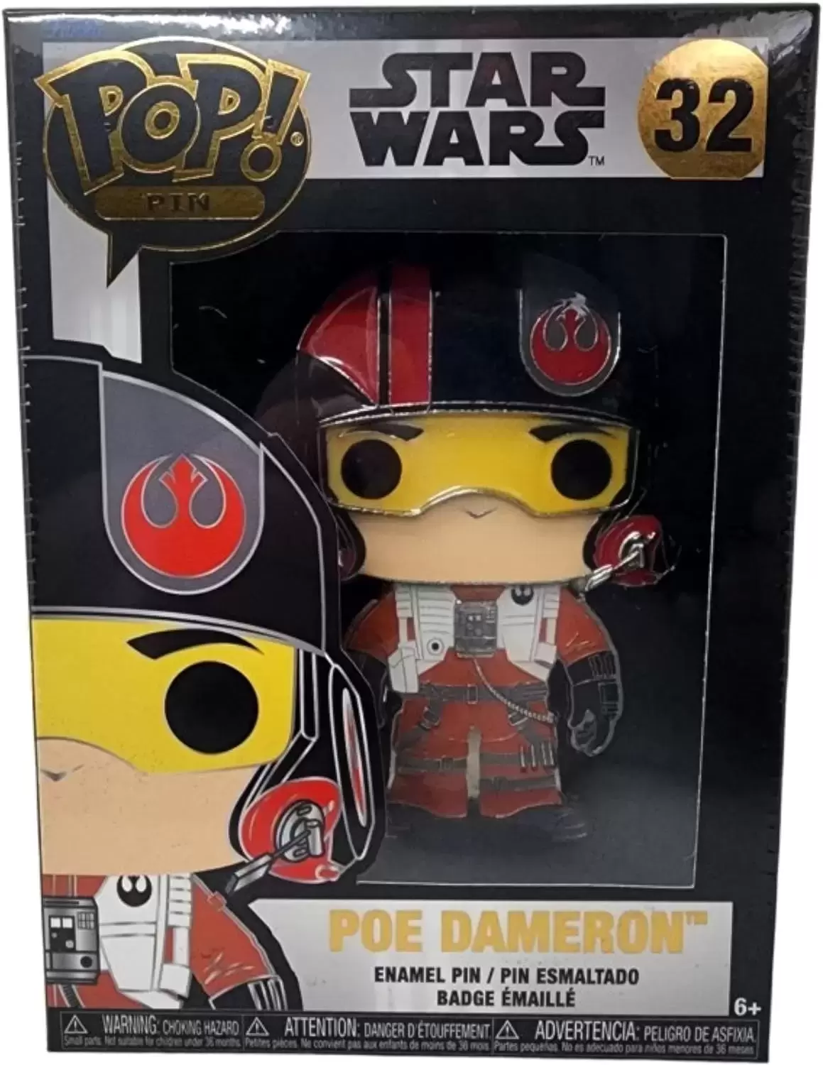 POP! Pin Star Wars - Poe Dameron