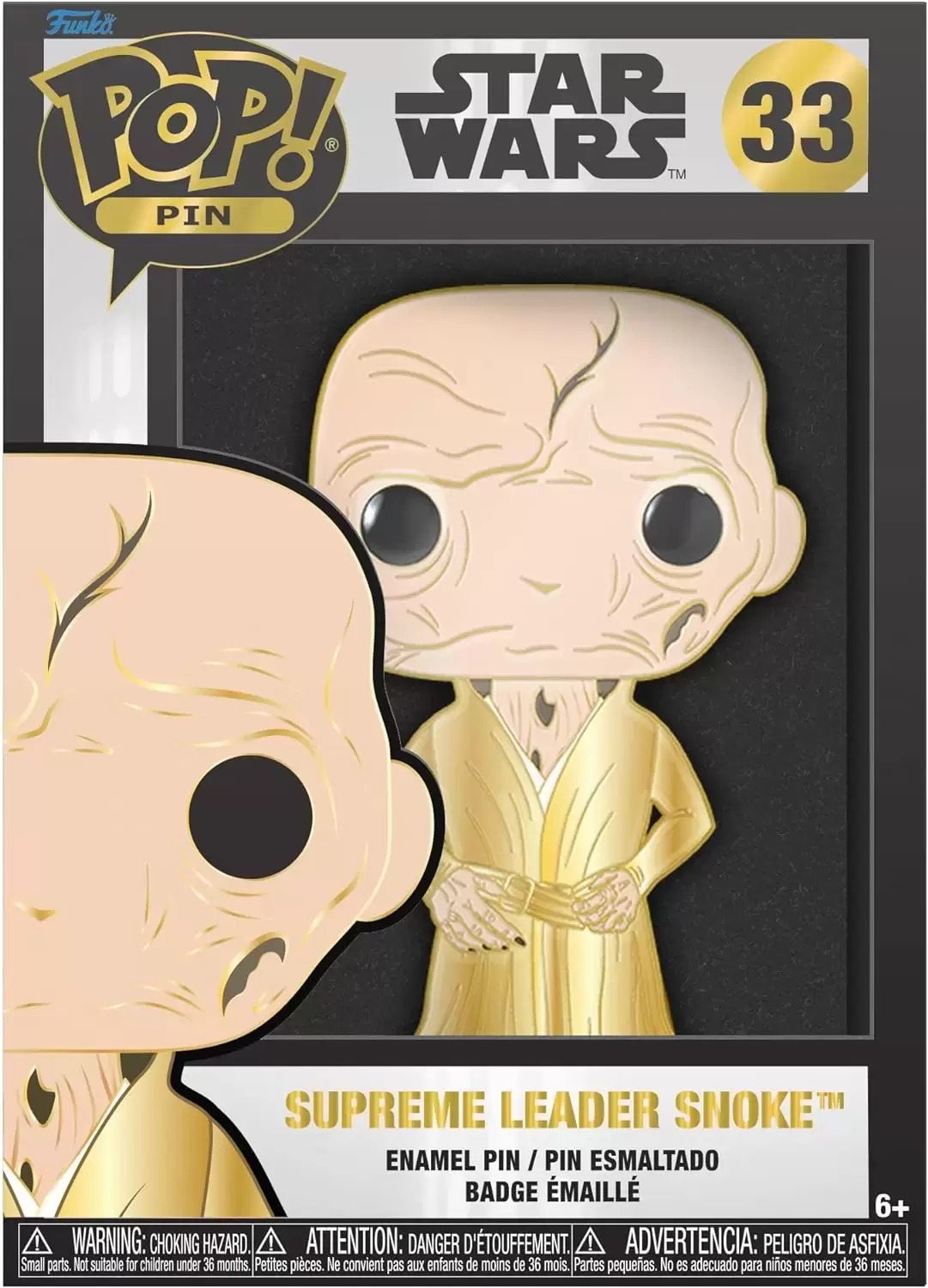 POP! Pin Star Wars - Supreme Leader Snoke