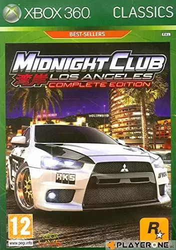 Jeux XBOX 360 - Midnight Club: Los Angeles Complete Version Classics