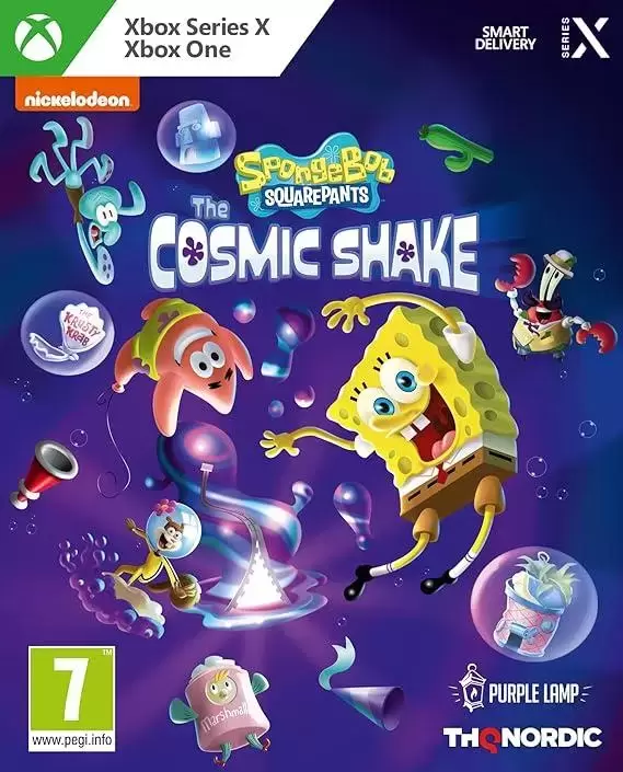 Jeux XBOX One - Spongebob Squarepants : The Cosmic Shake