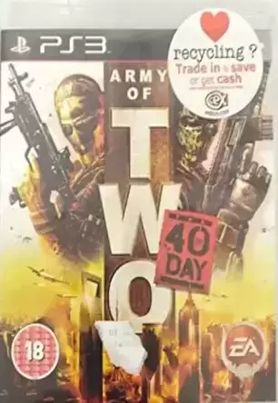 PS3 Games - Army of Two: The 40th Day