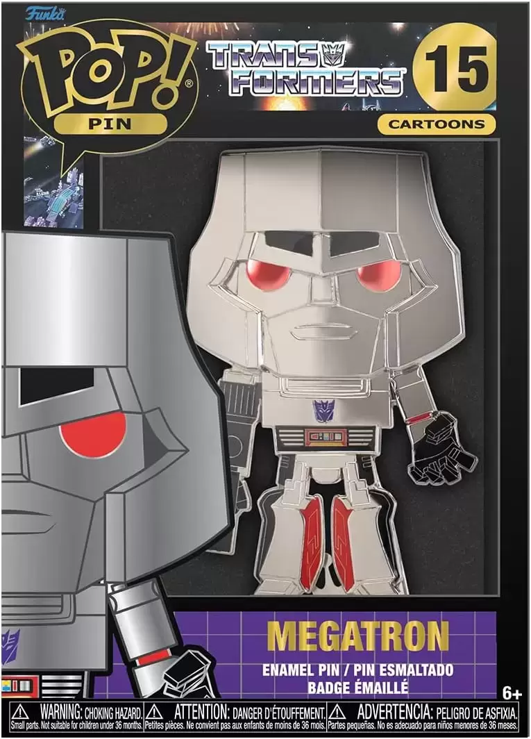 POP! Pin Cartoons - Transformers - Megatron