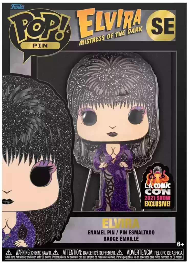 POP! Pin Horror - Elvira - Mistress of the Dark