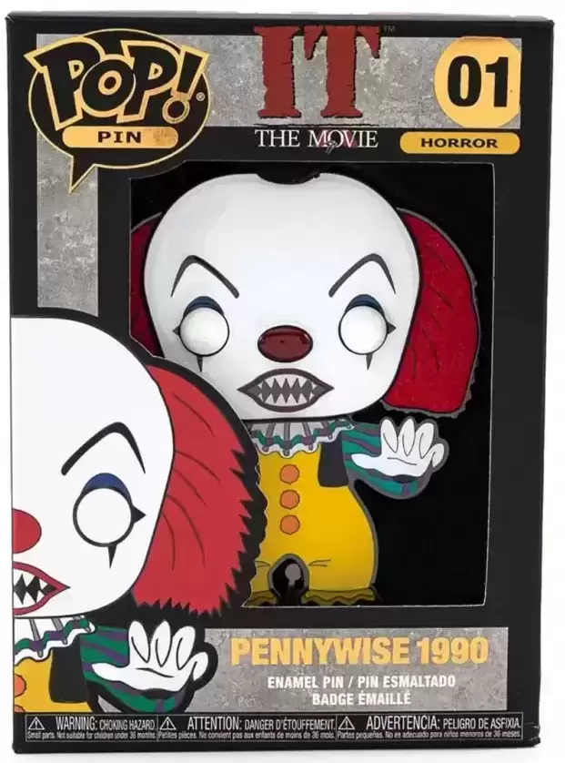 POP! Pin Horror - IT - Pennywise 1990