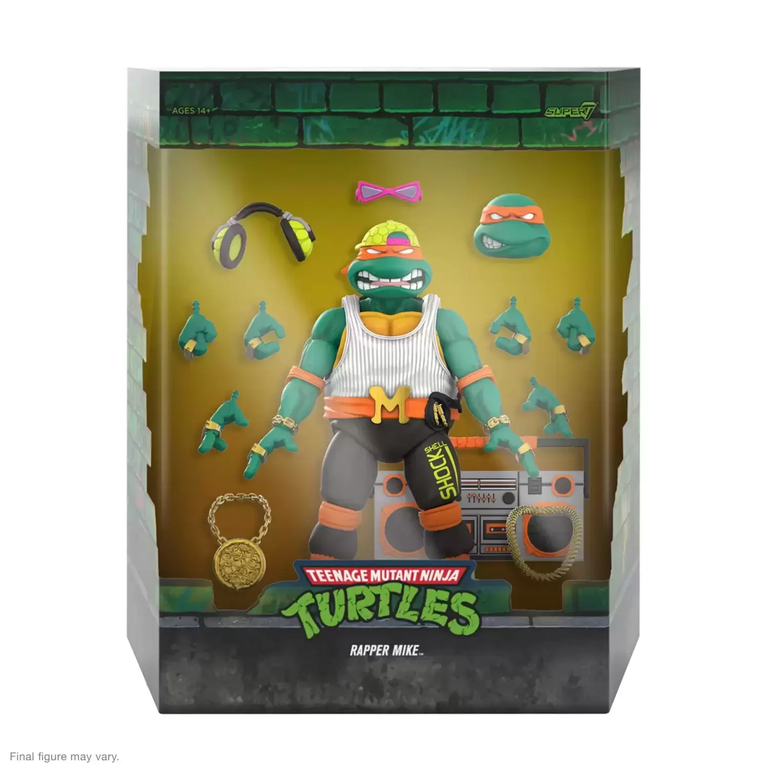 Super7 - ULTIMATES! - TMNT - Rapper Mike