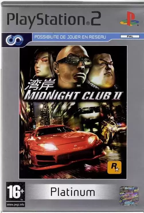 PS2 Games - Midnight Club 2 - Platinum