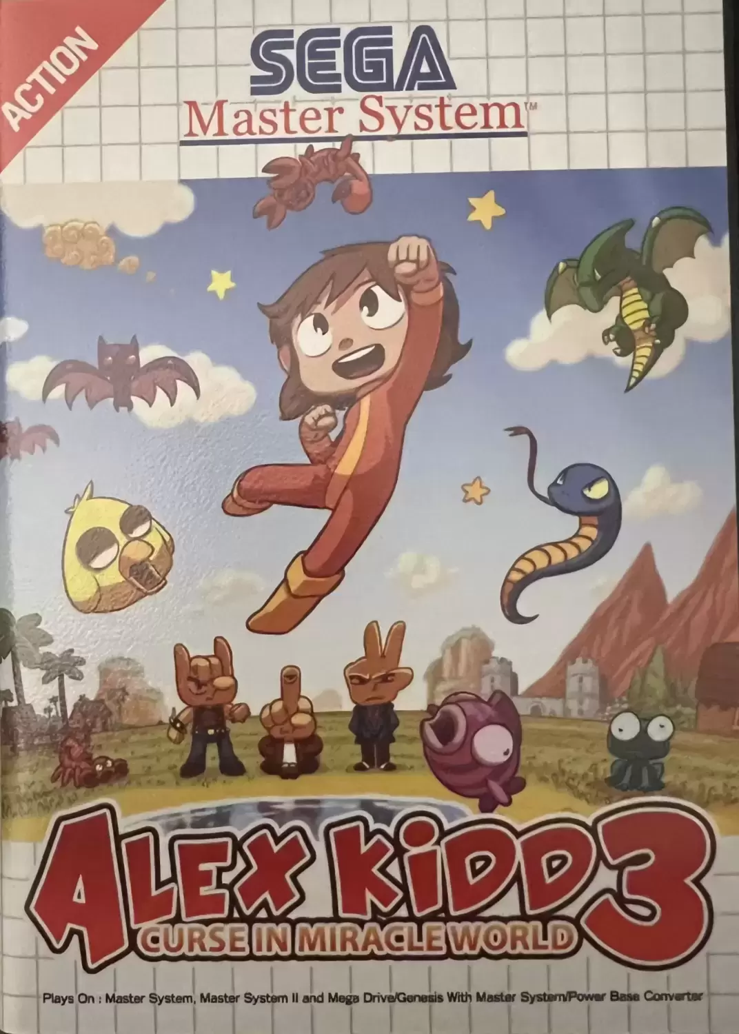 Cartmod - Homebrew - Alex Kidd 3 Curse in Miracle World