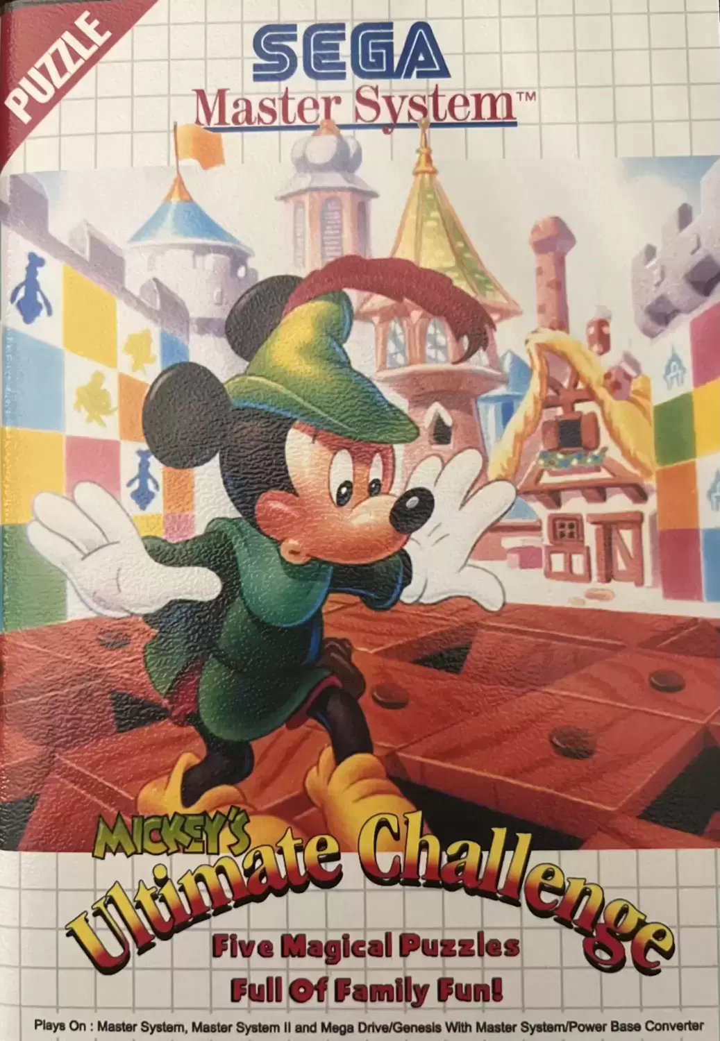SEGA Master System Games - Mickey\'s Ultimate Challenge