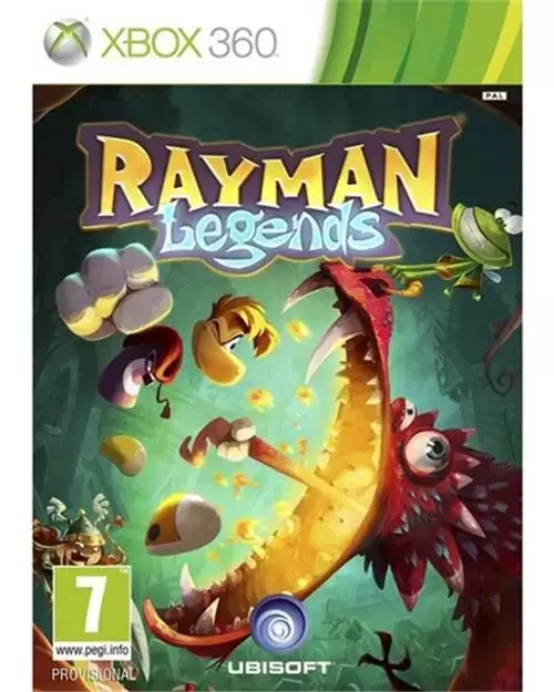 Jeux XBOX 360 - Rayman Legends
