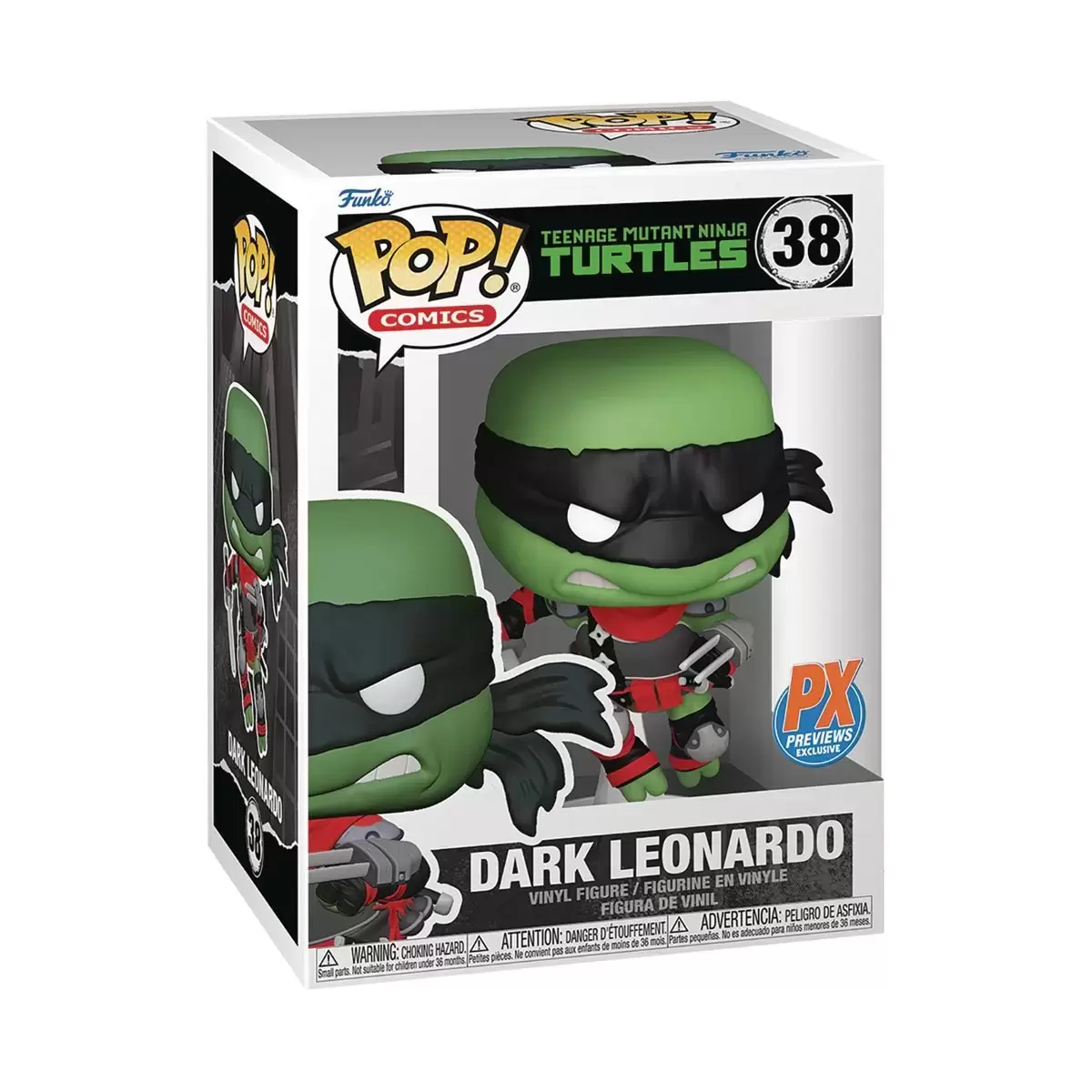 POP! Comics - Teenage Mutant Ninja Turtles - Dark Leonardo