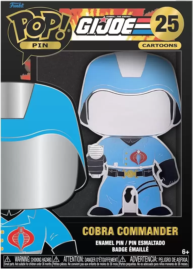 POP! Pin Cartoons - G.I. Joe - Cobra Commander