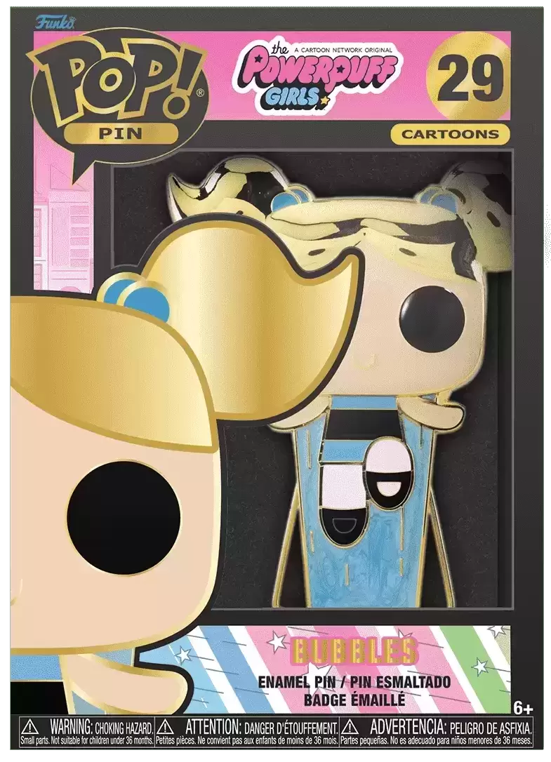 POP! Pin Cartoons - Powerpuff Girls - Bubbles