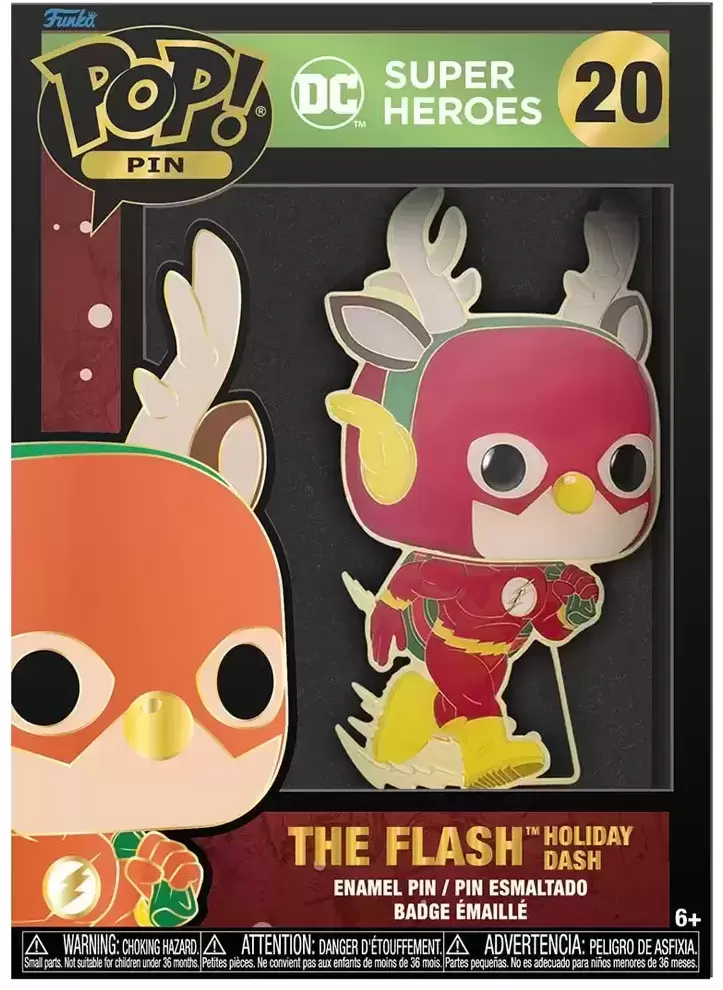 POP! Pin DC Super Heroes - The Flash - Holiday Dash