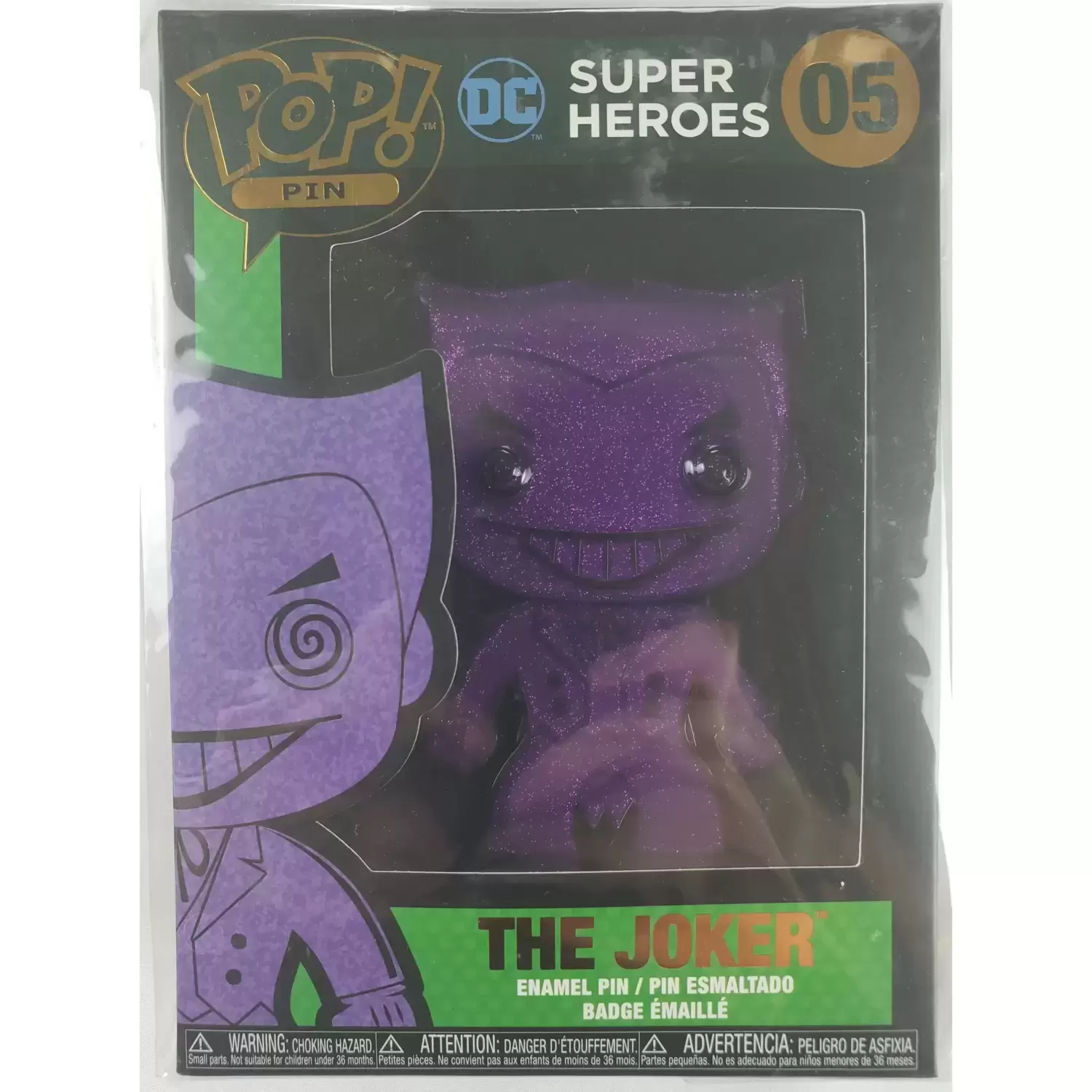 POP! Pin DC Super Heroes - The Joker (Purple)