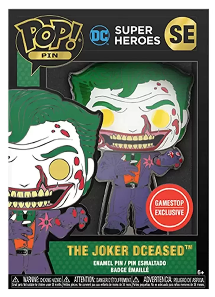 POP! Pin DC Super Heroes - The Joker DCeased (Bloody) - Chase
