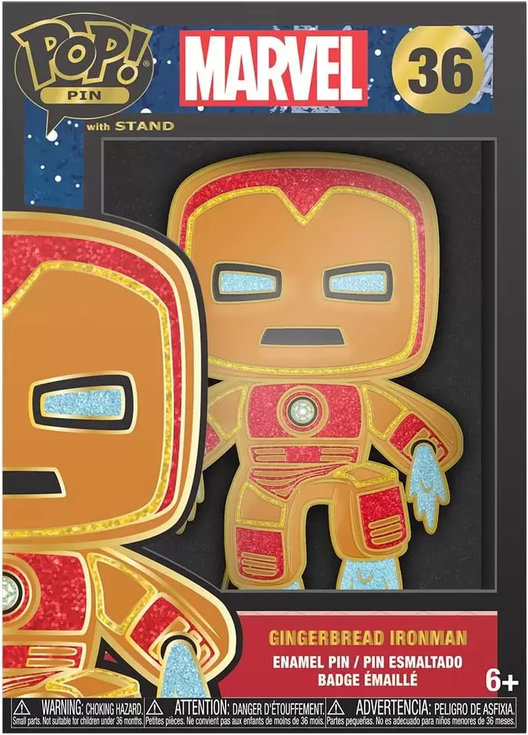 POP! Pin Marvel - Gingerbread Ironman
