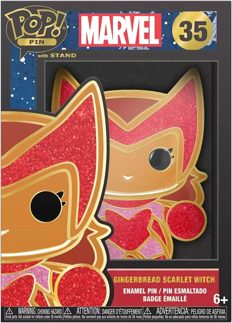 POP! Pin Marvel - Gingerbread Scarlet Witch