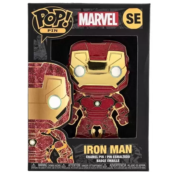 POP! Pin Marvel - Iron Man (Glitter)
