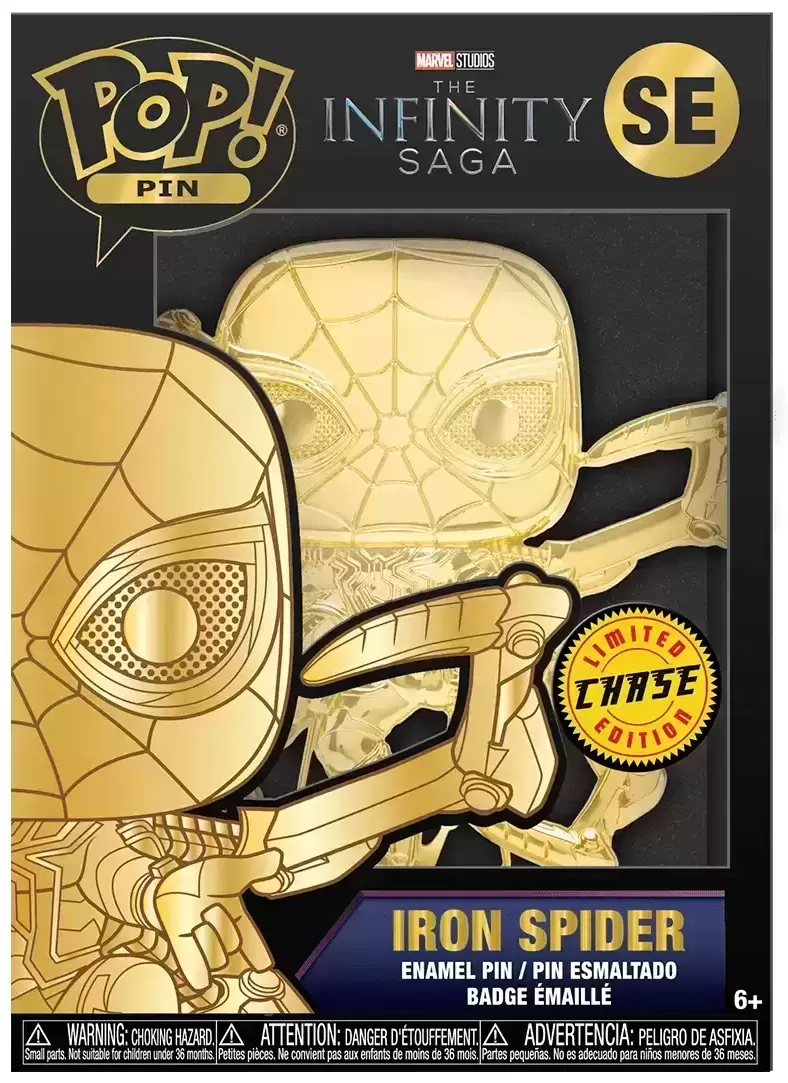POP! Pin Marvel - Iron Spider - Gold Chase