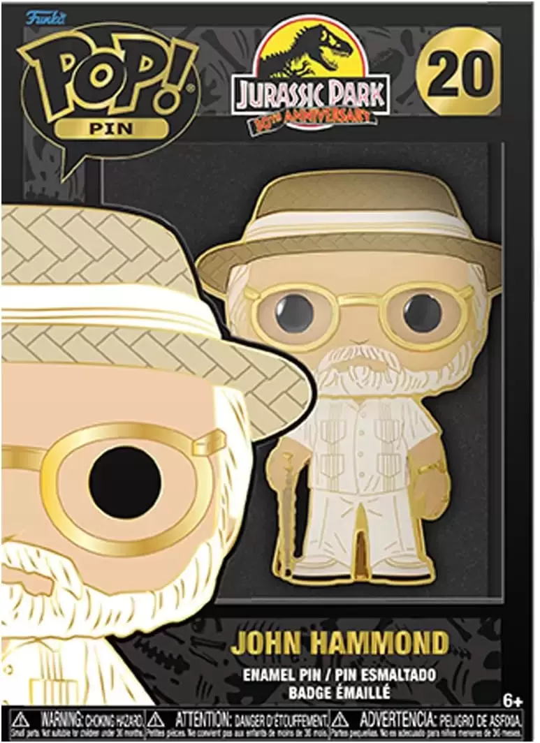 POP! Pin Movies - Jurassic Park - John Hammond