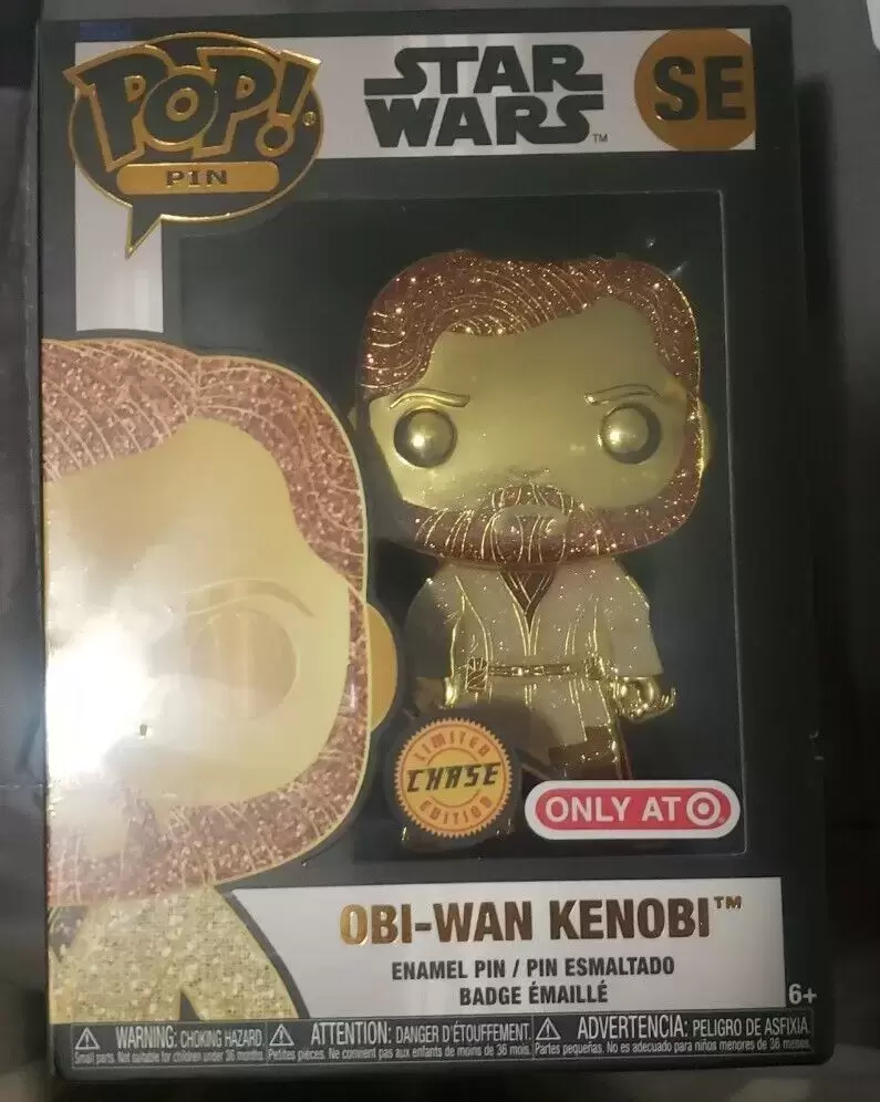 POP! Pin Star Wars - Obi Wan Kenobi (Gold Chase)