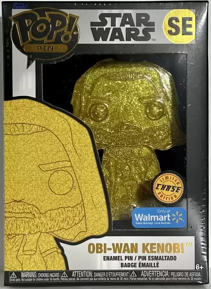 POP! Pin Star Wars - Obi Wan Kenobi (Hooded) - Gold Chase