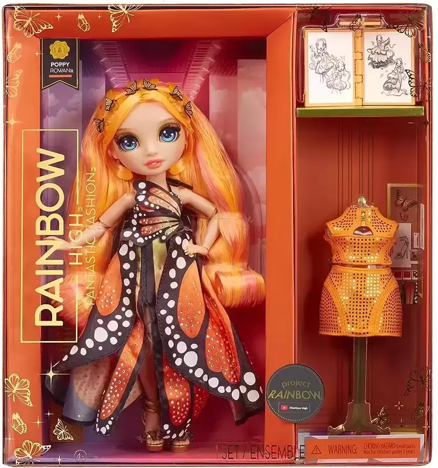 Rainbow High Fantastic Fashion Poppy Rowan Doll Review! (Project Rainbow) 