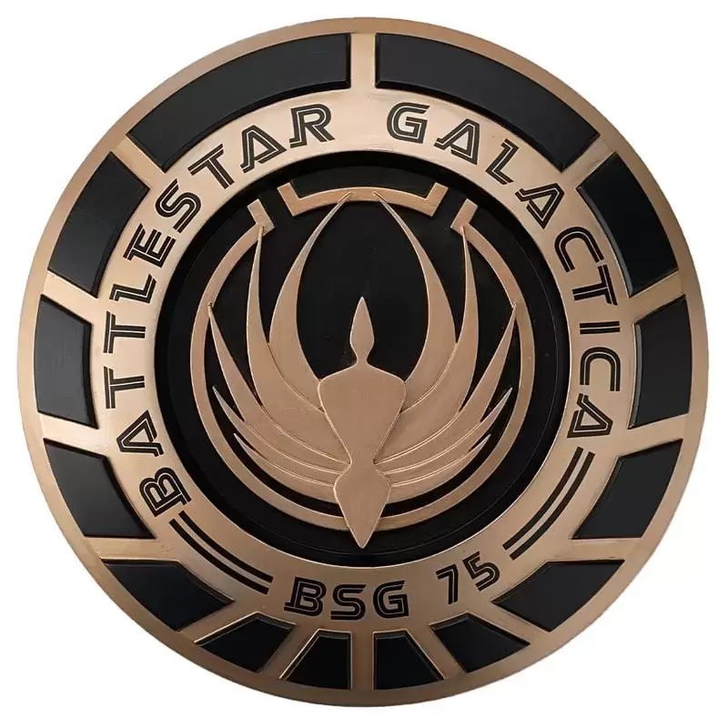 Battlestar Galactica - The Official Ships Collection - Battlestar Galactica Colonial Plaque (2004)