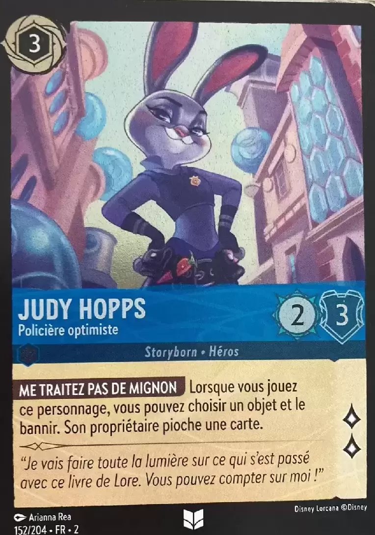 L\'Ascension des Floodborn - Judy Hopps - Policière Optimiste - Brillante