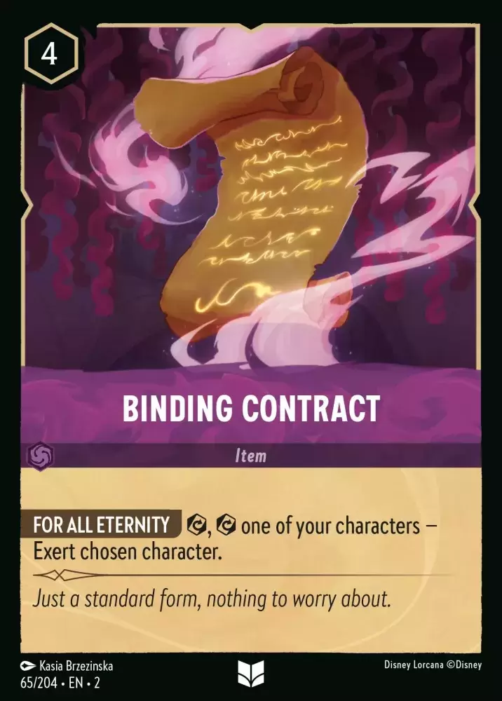 Rise of the Floodborn - Binding Contract