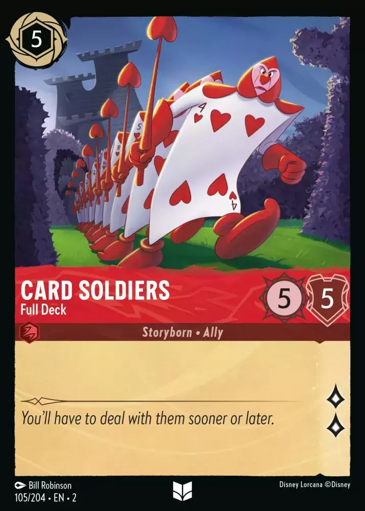 Rise of the Floodborn - Card Soldiers - Full Deck