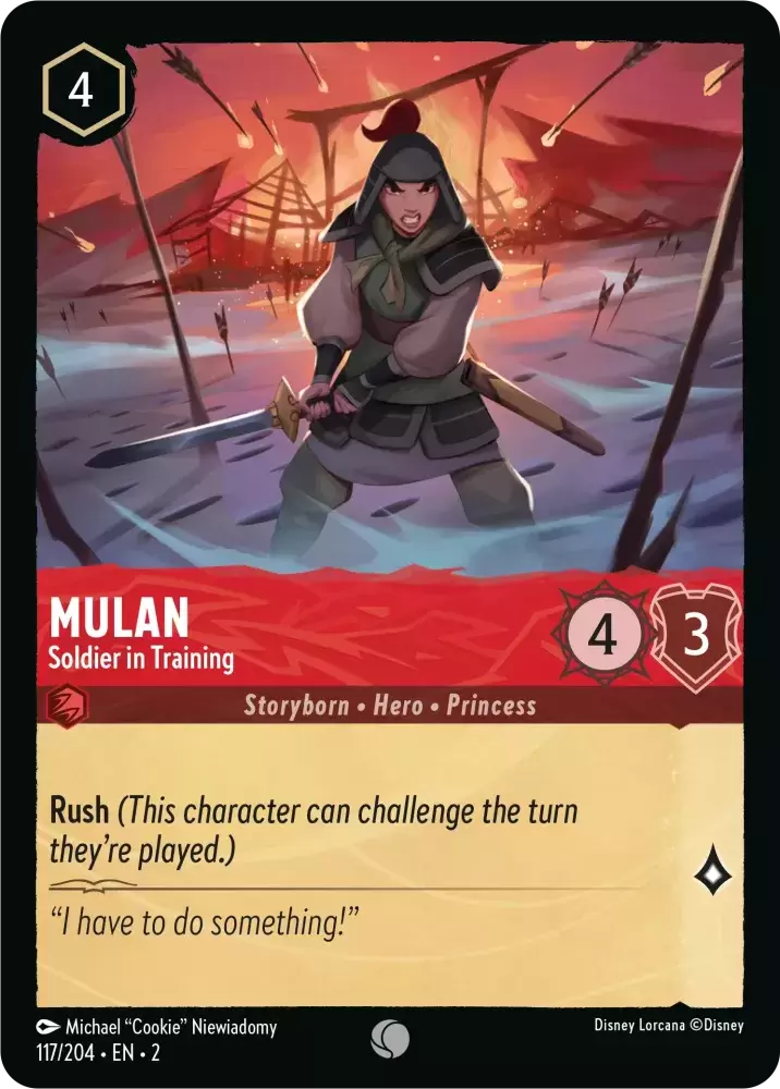 Rise of the Floodborn - Mulan - Soldier in Training