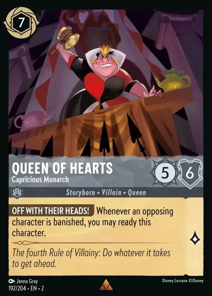 Rise of the Floodborn - Queen of Hearts - Capricious Monarch