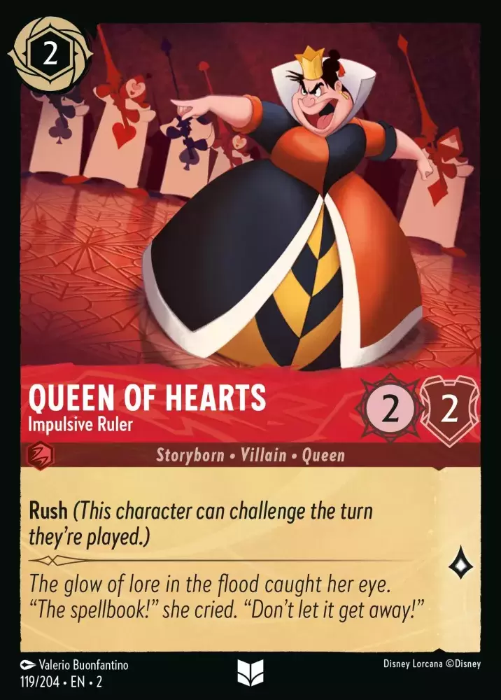 Rise of the Floodborn - Queen Of Hearts - Impulsive Ruler