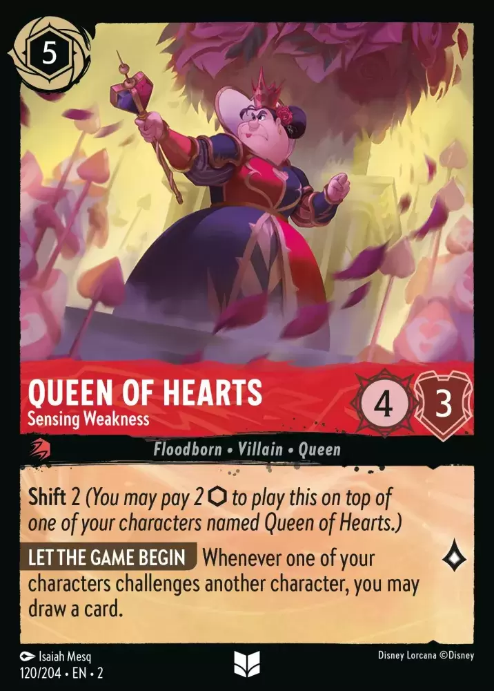 Rise of the Floodborn - Queen of Hearts - Sensing Weakness