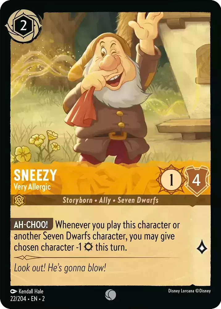 Rise of the Floodborn - Sneezy - Very Allergic