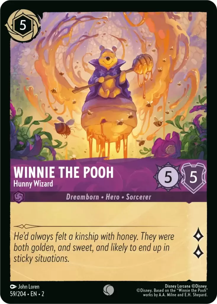 Rise of the Floodborn - Winnie The pooh - Hunny Wizard