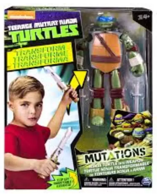 Teenage Mutant Ninja Turtles - Mutations Turtle to Weapon Leonardo