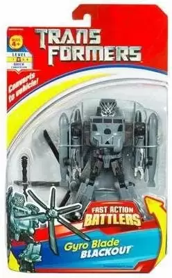 Transformers Fast Action Battlers (2007) - Gyro Blade Blackout